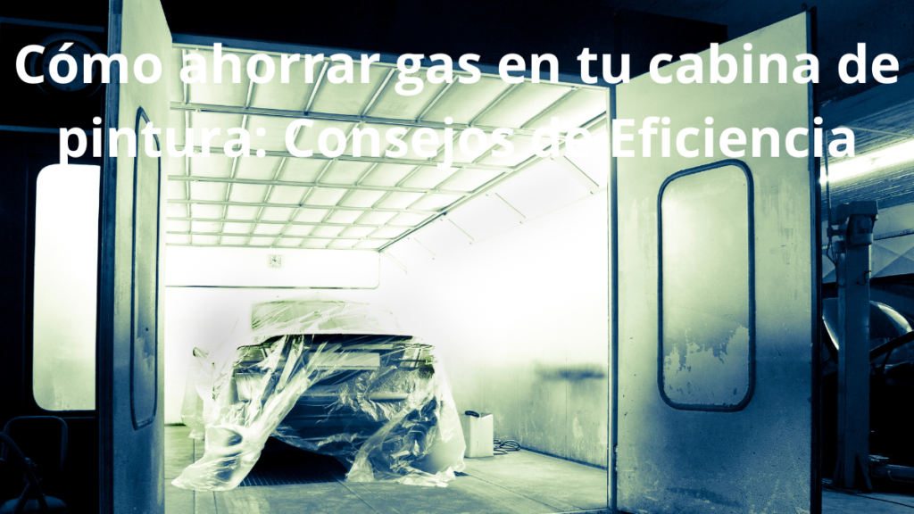 Quemador de gas industrial de alta eficiencia para cabina de pintura, optimizado para ahorro de combustible en México.